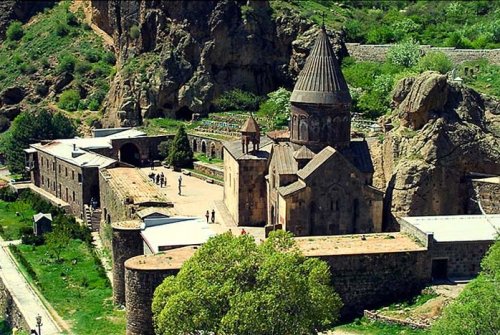 The Geghard monastery